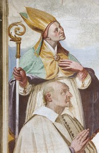 Coronation of the Virgin (fresco) (detalj av 3498781)