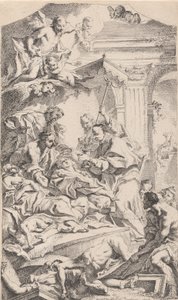 Saint Charles ga nattverd til de pestrammede, 1725-75.