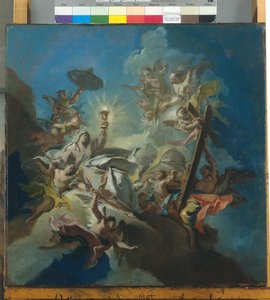 Troens triumf, ca. 1766 (olje på lerret)
