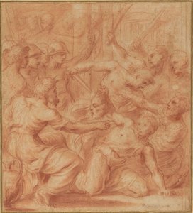 David ofrer Goliats hode til kong Saul av Carlo Maratta