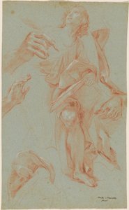 Studier av Saint James the Greater av Carlo Maratta