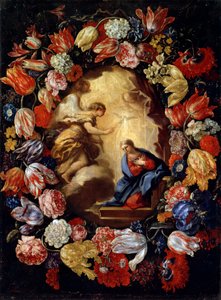 Bebudelsen med blomster, 1600- eller begynnelsen av 1700-tallet