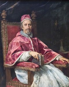 Portrett av Clement IX av Carlo Maratta or Maratti