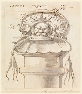 Arkitektonisk ornament. av Carlo Marchionni