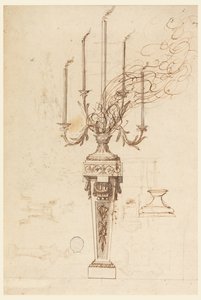 Design for en kandelaber av Carlo Marchionni