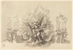 Design for en seremoniell dekorasjon av Carlo Marchionni