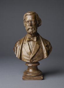 Byste av Sir John Charles Robinson (gipsbyste, bronsert)