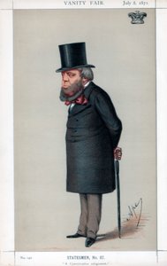 En konservativ religionist, 1871. av Carlo Pellegrini