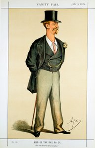 Eyre Massey Shaw, britisk brannmann, 1871 av Carlo Pellegrini