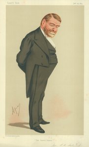 General Robert Cumming Schenck, USA, 23. januar 1875, tegneserie Vanity Fair av Carlo Pellegrini