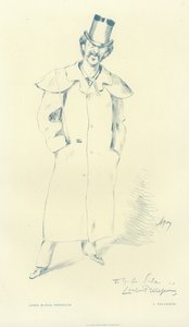 James Abbott McNeill Whistler av Carlo Pellegrini