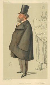Lord Truro, Universal Knowledge, 1. januar 1887, tegneserie Vanity Fair av Carlo Pellegrini