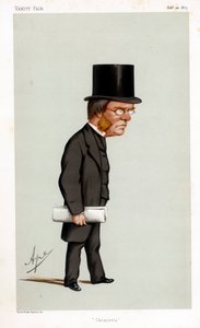 Lyon Playfair , skotsk kjemiker, politiker og administrator, 1875 av Carlo Pellegrini