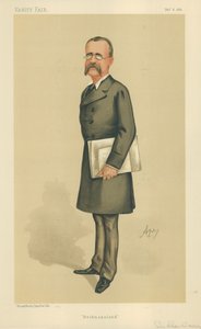 Generalmajor Sir Charles Warren, Bechuanaland, 6. februar 1886, tegneserie Vanity Fair av Carlo Pellegrini