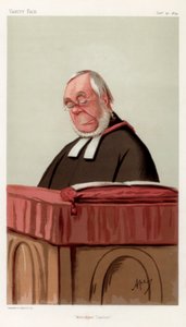 Kjøpmann Taylors, pastor James Augustus Hessey DCL, 1874. av Carlo Pellegrini