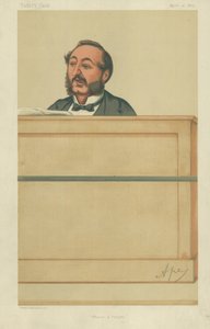 Mr Ira D Sankey, Praise and prayer, 10. april 1875, Vanity Fair tegneserie av Carlo Pellegrini