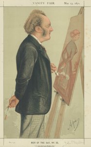 Mr John Everett Millais av Carlo Pellegrini