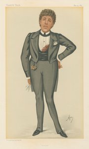 Oscar, Oscar Wilde (Vanity Fair-serien) av Carlo Pellegrini