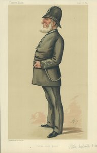 Politiinspektør Ebenezer Denning av Carlo Pellegrini