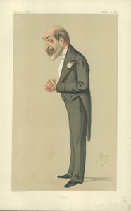Sir Arthur hjelper av Carlo Pellegrini