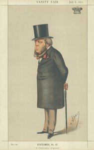 Hertugen av Marlborough (farge litho) av Carlo Pellegrini