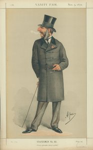 The Hon J C Vivian, Alltid hyggelig, alltid genial, 5. november 1870, Vanity Fair tegneserie av Carlo Pellegrini