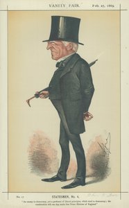Høyre ære Robert Lowe av Carlo Pellegrini