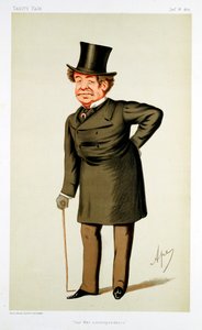 William Howard Russell , irskfødt britisk journalist, 1875 av Carlo Pellegrini