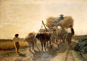 Harvest, av Carlo Pittara (1836-1890)