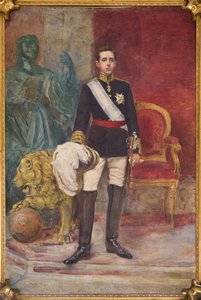 Hans Majestet Kong Alfonso XIII av Carlos Angel Diaz Huertas