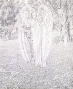 To engler, 1904 av Carlos Schwabe