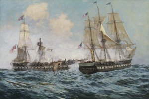 Engasjement mellom U.S. Fregate Constitution og H.M.S. Java, 1896