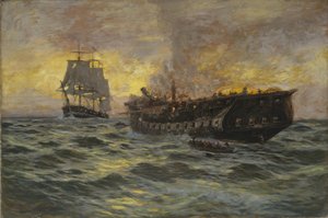 Engasjement mellom U.S. Fregate Constitution og H.M.S. Java, 1897
