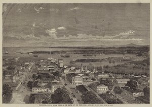 Sebastopol, fra et vakttårn i sentrum av byen