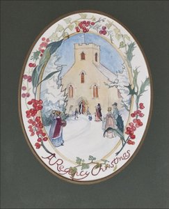 Regency Christmas, 2008 (wc på papir) av Caroline Hervey Bathurst