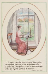 The Art of Letter Writing, 2007 (wc på papir) av Caroline Hervey Bathurst