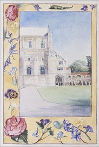 Winchester Cathedral, korister på trening, 2007 (wc på papir)
