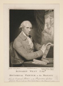 Benjamin West Esq.r / Hans Majestets historiemaler av Caroline Watson