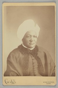 Skapkort av Sarah Ann Blunt Crozley, november 1884. av Carter