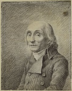 Portrett av pastor Ernst Theodor Johann Brückner av Caspar David Friedrich