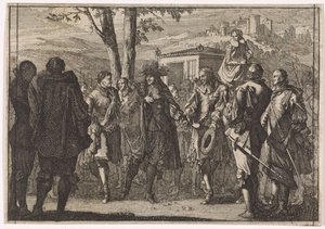 Kong Charles I av England blir tatt til fange av de engelske soldatene, 1647