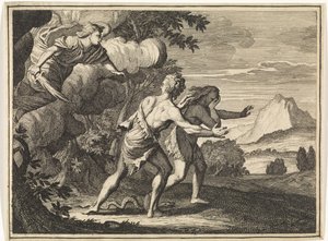 Utvisning fra paradis av Caspar Luyken