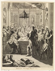Belsasars festmåltid av Caspar Luyken