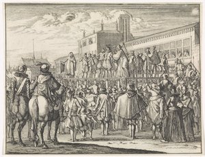 Offentlig tale av mester Godefroy Bousart i Arras av Caspar Luyken