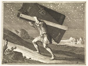 Samson bærer Gazas porter av Caspar Luyken