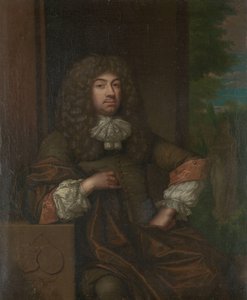Portrett av Jan Boudaen Courten (1635-1716), herre over St. Laurens, Schellach og Popkensburg, dommer og rådmann i Middelburg av Caspar Netscher (copy after)