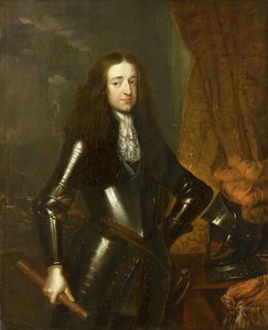 Portrett av Willem III (1650-1702), prins av Orange og siden 1689, konge av England av Caspar Netscher