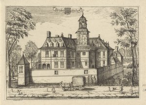 Huset Plettenburg i Jutphaas Plettenburg i Jutphaes (tittel på objekt) av Caspar Specht