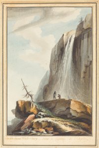 Cascade dessus Wasserberg (fossen over Wasserberg)