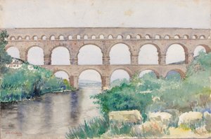 Akvedukt, n.d. av Cass Gilbert
